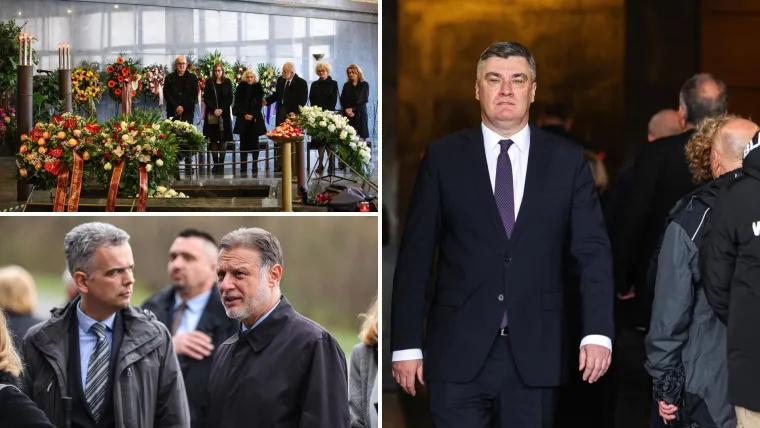 Posljednji ispraćaj predsjednika Vrhovnog suda: Brojni političari oprostili se od Radovana Dobronića