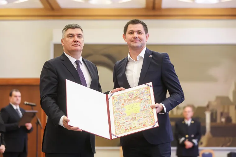 Milanović odlikovao rukometaše: Dagur je bio presretan, a ovo je iznenadilo predsjednika