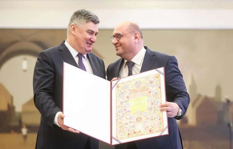 Milanović odlikovao rukometa&scaron;e: Dagur je bio presretan, a ovo je iznenadilo predsjednika