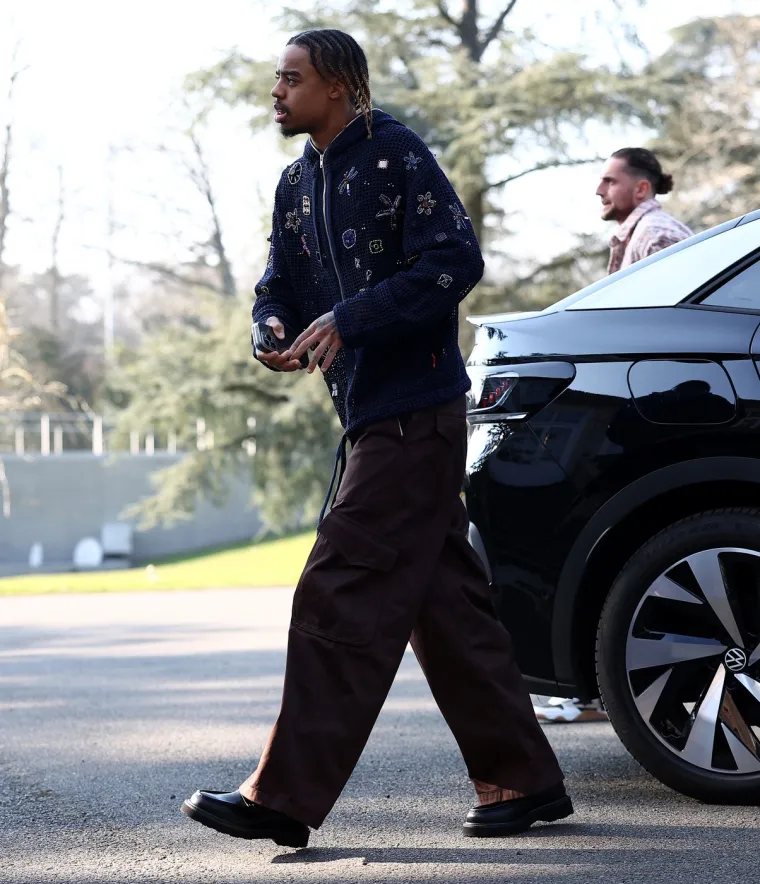 i Bradley Barcola očito voli nositi puno pre&scaron;iroke hlače