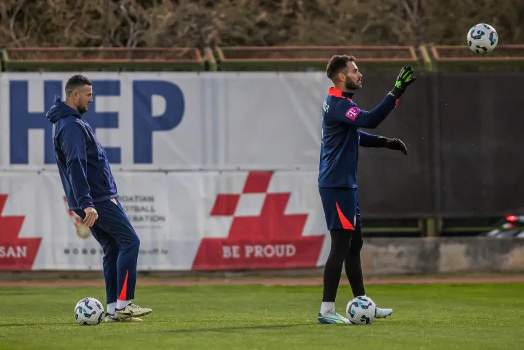 Dalić i Ćorluka zabrinutih lica vodili trening: Situacija je izgledala dosta ozbiljno