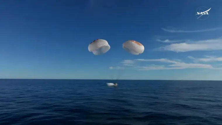 Pogledajte kako je svemirska kapsula jurila prema Zemlji: Otkriveni sljedeći koraci astronauta