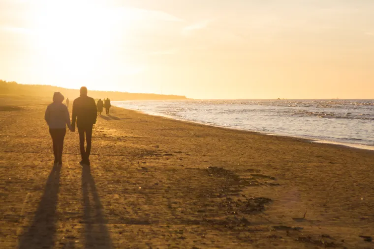 13. Vecaki Beach, Riga, Latvija (53/100): Plaža smještena u Rigi proteže se na otprilike 2 kilometra, pružajući dovoljno prostora za opuštanje i uživanje na pješčanoj obali. Pijesak na plaži je mekan i zlatnožute boje, čime se stvara topla i ugodna atmosfera za posjetitelje. Plaža je poznata kao nudistička i ondje nema tolike gužve kao na plaži u Majori, ali je i dalje prilično posjećena tijekom vrućih dana. Posjetitelji se ondje mogu okušati i u odbojci na pijesku. 