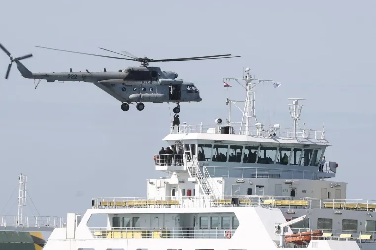 Zapanjujuće akcijske scene na Čiovu: Pogledajte kako se &scaron;titi Hrvatska