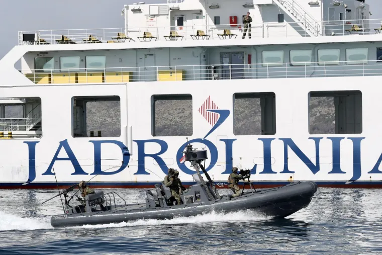 Zapanjujuće akcijske scene na Čiovu: Pogledajte kako se &scaron;titi Hrvatska