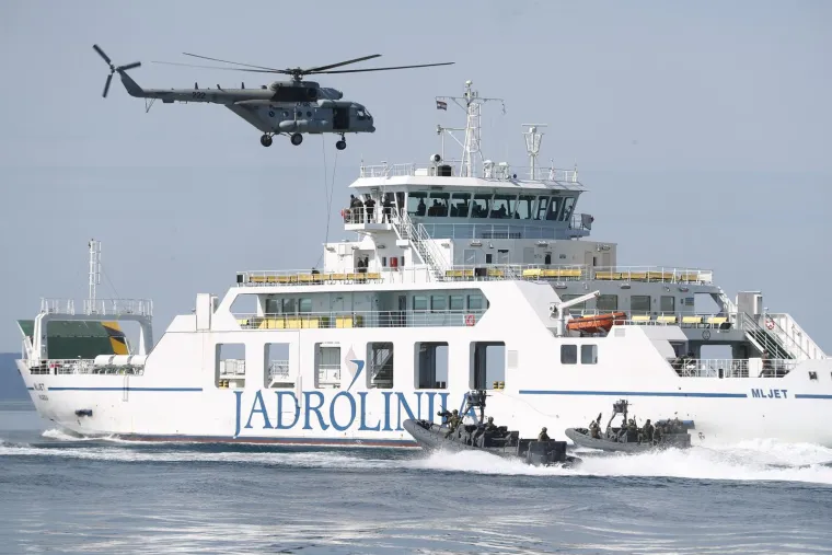 Zapanjujuće akcijske scene na Čiovu: Pogledajte kako se &scaron;titi Hrvatska
