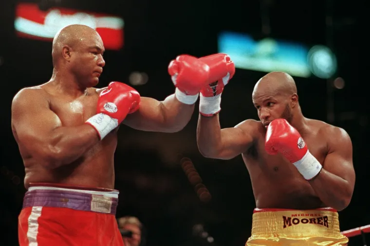 Foreman se odrekao svoje IBF titule 28. lipnja 1995. Sa 46 godina i 169 dana bio je najstariji svjetski prvak u teškoj kategoriji u povijesti.