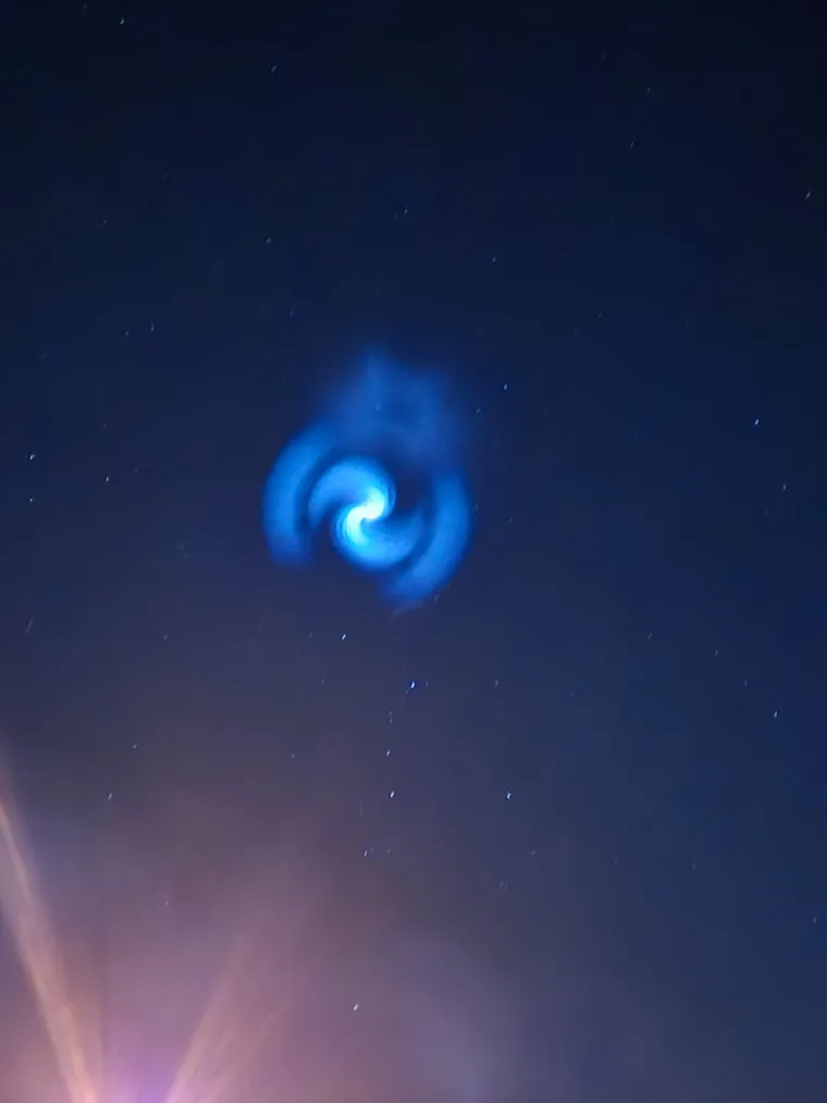 Spirala se vidjela i iz Varaždina