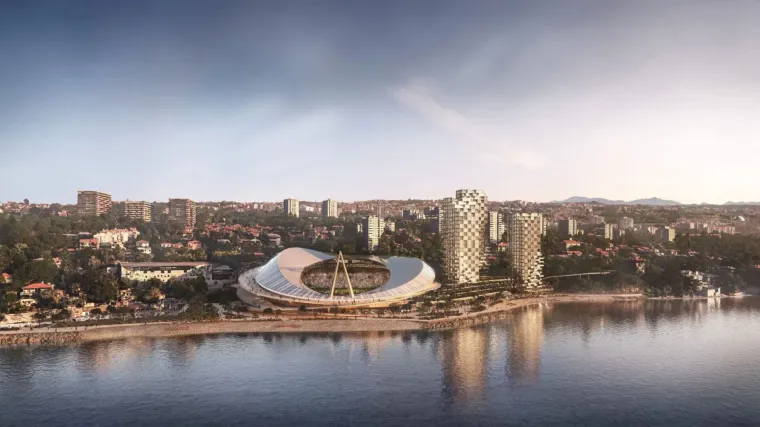 &quot;Grad Rijeka desetljećima nije uspio obnoviti Kantridu, a sada koči privatnu investiciju koja bi donijela razvoj. Projekt uključuje moderan stadion, tri nebodera i hotel, pri čemu bi stadion i javna infrastruktura ostali u vlasništvu grada bez opterećivanja proračuna&quot;, stoji u objavi.