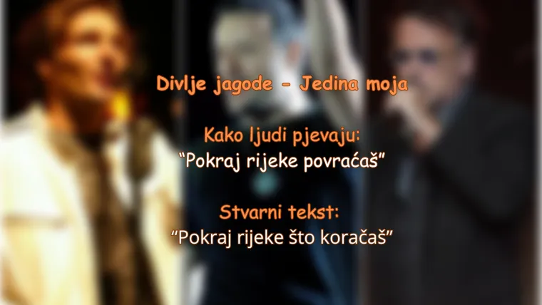 Kad 'ladim jaja' postane refren: Tko zna pravi tekst nek prvi baci kamen, ovo su najveći glazbeni gafovi ikad