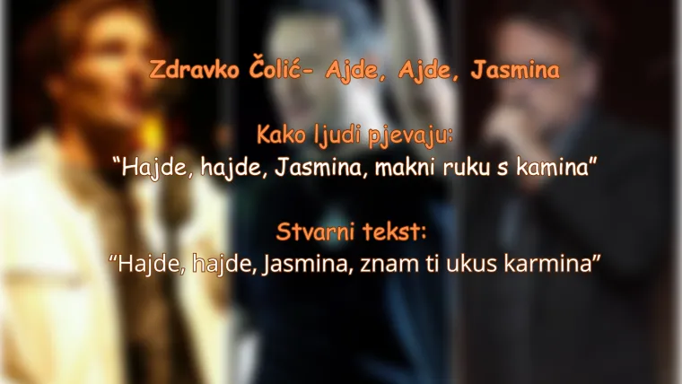 Kad 'ladim jaja' postane refren: Tko zna pravi tekst nek prvi baci kamen, ovo su najveći glazbeni gafovi ikad