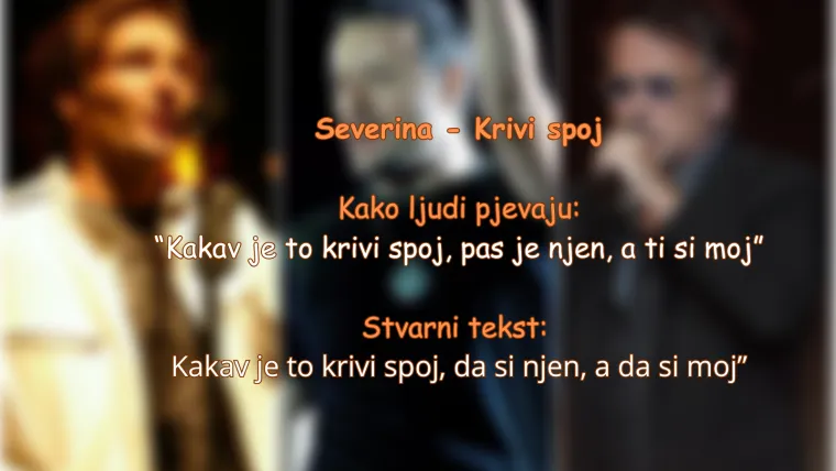 Kad 'ladim jaja' postane refren: Tko zna pravi tekst nek prvi baci kamen, ovo su najveći glazbeni gafovi ikad
