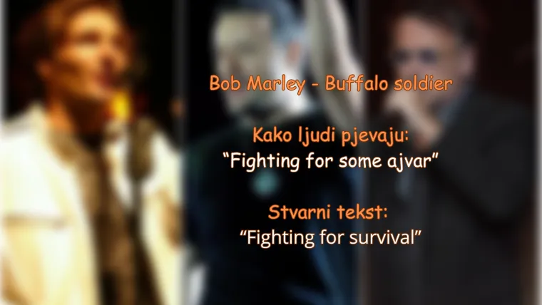 Kad 'ladim jaja' postane refren: Tko zna pravi tekst nek prvi baci kamen, ovo su najveći glazbeni gafovi ikad