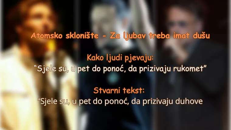 Kad 'ladim jaja' postane refren: Tko zna pravi tekst nek prvi baci kamen, ovo su najveći glazbeni gafovi ikad