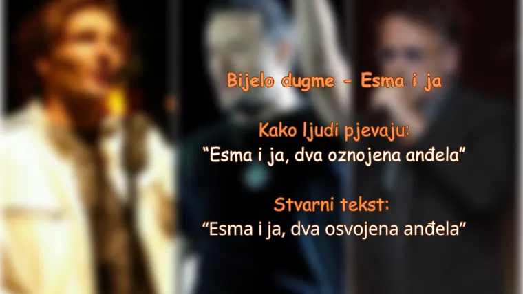 Kad 'ladim jaja' postane refren: Tko zna pravi tekst nek prvi baci kamen, ovo su najveći glazbeni gafovi ikad