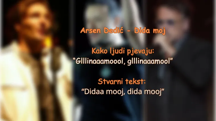 Kad 'ladim jaja' postane refren: Tko zna pravi tekst nek prvi baci kamen, ovo su najveći glazbeni gafovi ikad