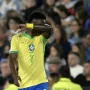 Vinícius Júnior pokušavao je pokrenuti Brazil, ali nije uspio. 