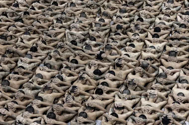 Hrana se svodi uglavnom na grah, rižu, tjesteninu, jaja i ponekad sir, a servira se bez pribora za jelo i dodaje kroz re&scaron;etke. Meso nikada nije na jelovniku. 