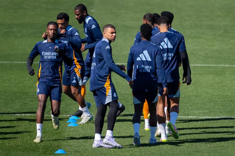 Mbappe je također bio na treningu, ali s Modrićem nije bio u kontaktu