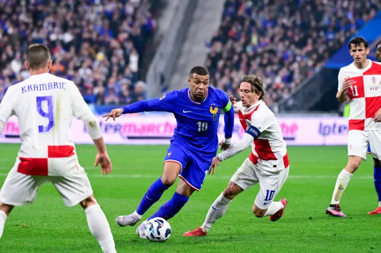 Modrić i Mbappe su u utakmici Hrvatske i Francuske vodili mnoge bitke
