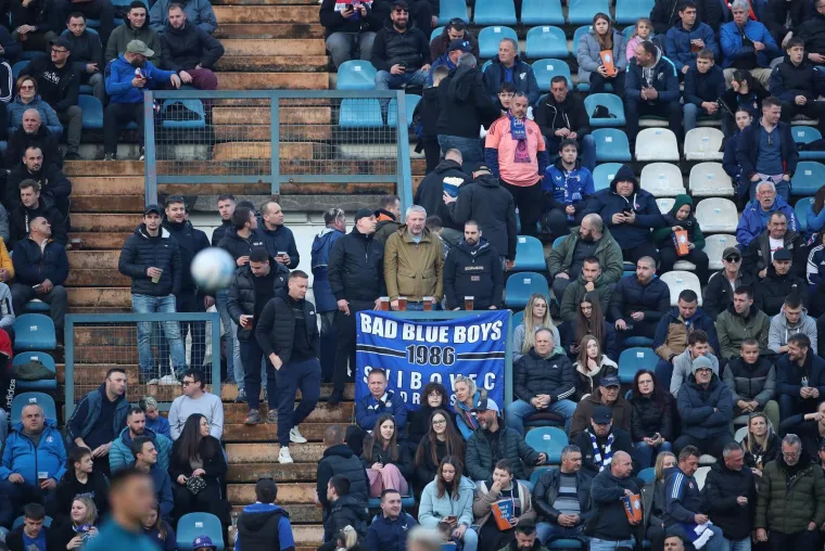 Dinamo je imao veliku podr&scaron;ku na stadionu u Varaždinu