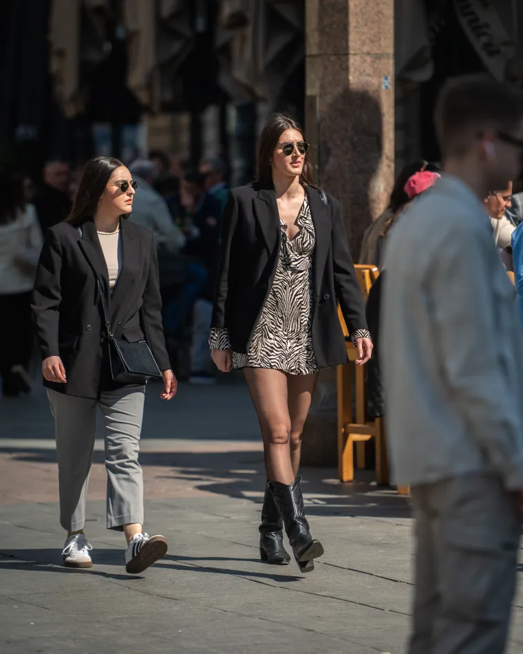 Suknjice, duge noge i prorezi: Zgodnim je Zagrepčankama ovog vikenda bilo te&scaron;ko odoljeti
