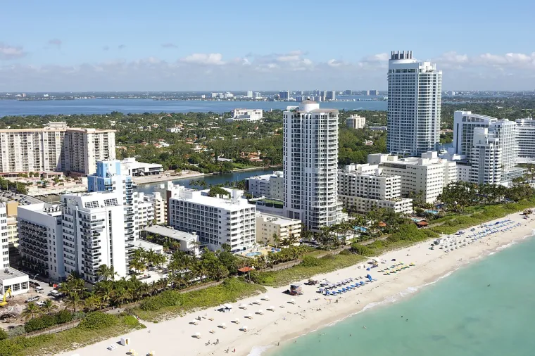 Miami (SAD) - U Miamiju za isti iznos kupac može računati na 58 kvadrata, najčešće u neboderima s pogledom na ocean.