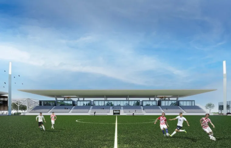 Stoga nas iznimno raduje suradnja na ovom izazovnom projektu izgradnje nogometnog kampa kojim će se, po zavr&scaron;etku gradnje, i HNS i Kamgrad moći itekako ponositi", izjavila je Andrea Doku&scaron;, voditeljica odjela infrastrukture u HNS-u.