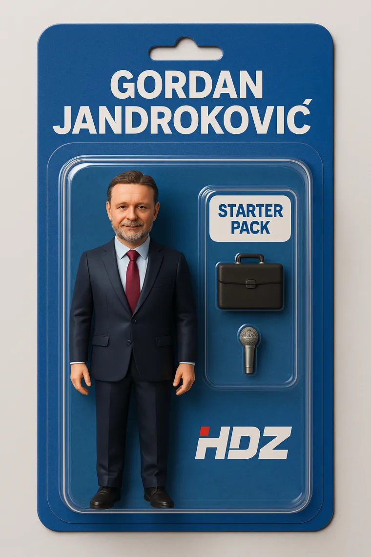 Ovako u svijetu umjetne inteligencije izgleda predsjednik Hrvatskoga sabora Gordan Jandroković.