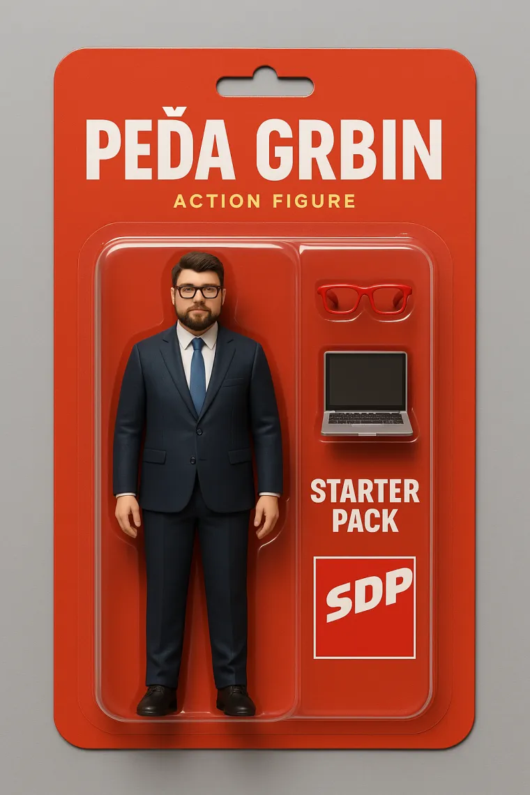 SDP-ov Peđa Grbin u svijetu umjetne inteligencije izgleda ovako.