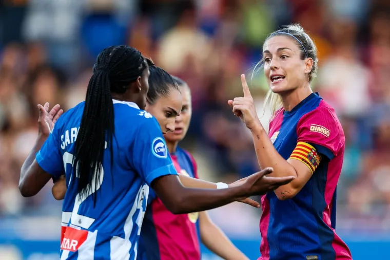 Daniela Caracas je tijekom utakmice bila na meti nogometašica Barcelone