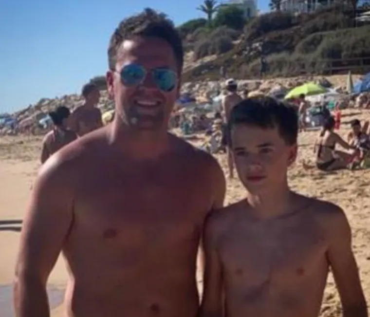 SLIKA IZ DJETINJSTVA: James i Michael Owen. James je ovdje bio mali. 