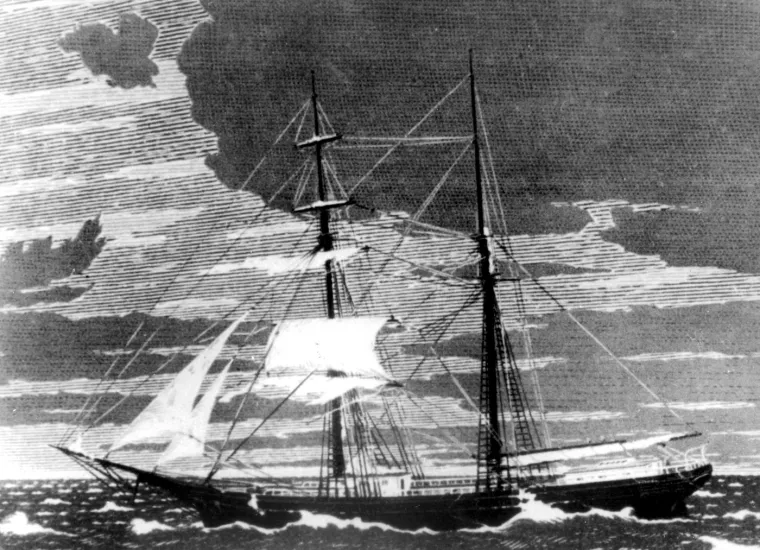 2. Misterija broda Mary Celeste - Ovaj brod pronađen je 4. prosinca 1872. godine kako pluta na moru nekoliko dana nakon što je krenuo na svoje putovanje od New Yorka do Genove u Italiji. S brodom je bilo sve u redu, no nije bilo nikoga od posade i putnika.