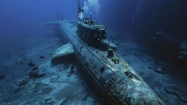 Kada se podmornica nije vratila u matičnu luku, u potragu za njom poslana je grupa ljudi. No, plovilo koje je bilo dugačko 76,5 metara nestalo je bez traga. Olupina podmornice pronađena je u Atlantiku, u blizini obale Azora u Portugalu, ali neke teorije povezuju misterij USS Scorpiona s Bermudskim trokutom.