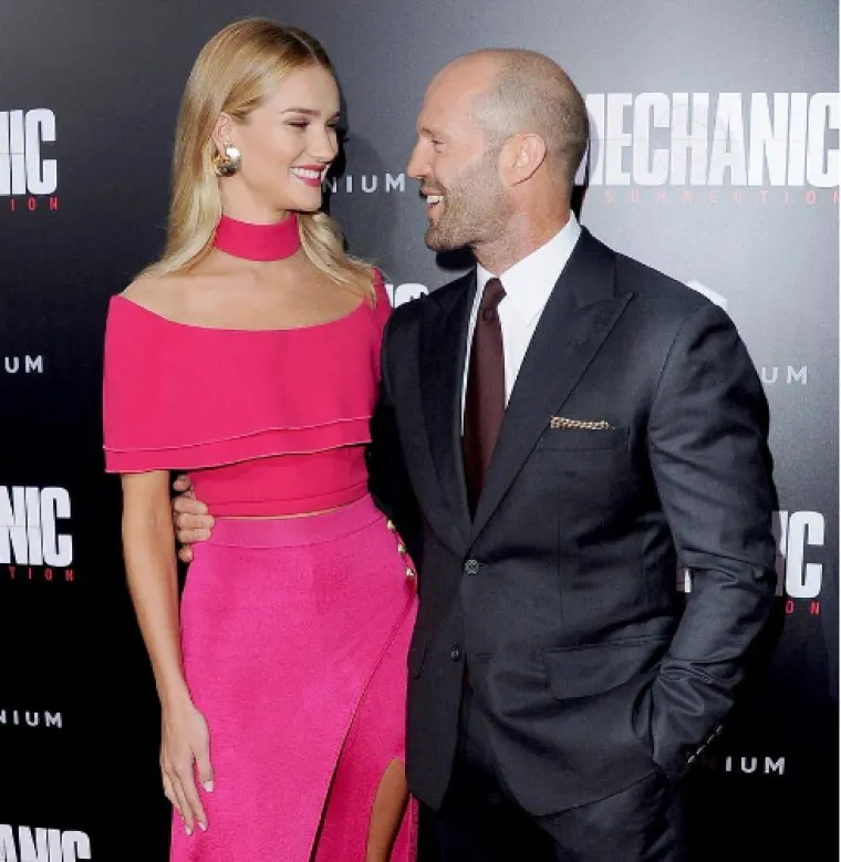 Rosie Huntington-Whiteley i Jason Statham