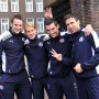 02.11.2011., Amsterdam. Ivan Kelava, Domagoj Vida, Nikola Pokrivač, Jerko Leko. Obožavao je igrati za Dinamo. U Dinamu je stekao neke od velikih prijatelja. 