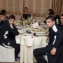 14.01.2012., Široki Brijeg, BiH - Zahvaljujući sporazumu o suradnji, potpisanom između GNK Dinamo i NK Široki Brijeg, širokobriježani su organizirali Plavu noć. Nikola Pokrivač, Domagoj Vida, Šime Vrsaljko, Fatos Beqiraj, Mehmed Alispahić. 