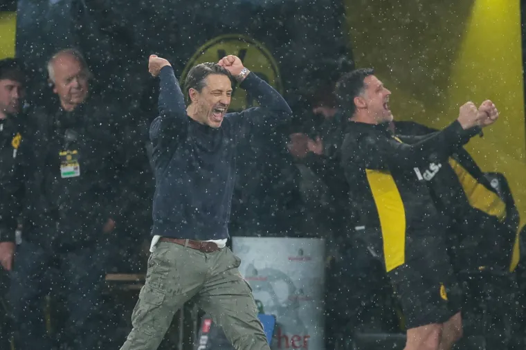 NIKO KAO KOVAČ: Nogometaši Borussije Dortmund svladali su na Uskrs na svom terenu ekipu Borussije Monchengladbach s 3-2 u utakmici 30. kola Bundeslige.