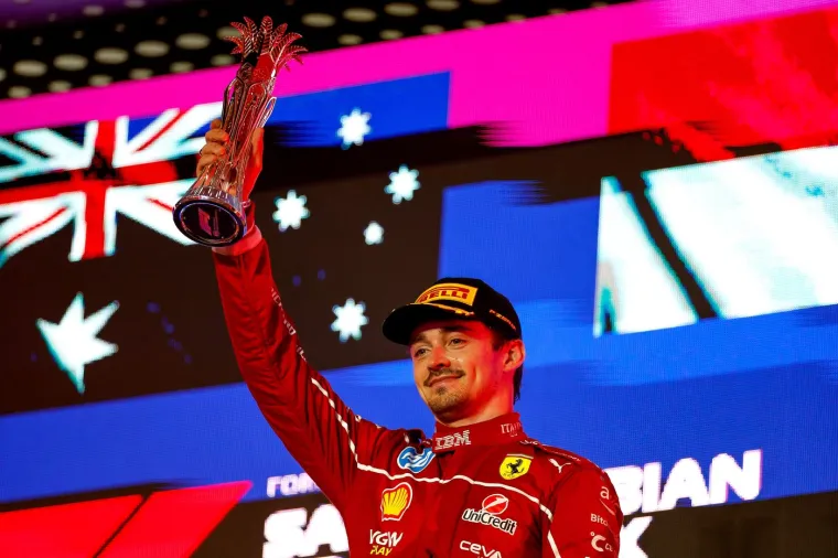 Charles Leclerc je talijanskoj momčadi donio prvo postolje ove godine.
