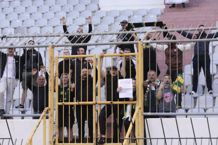 Istra je na Poljudu slavila s navijačima, no Hajduk je taj koji je imao demone