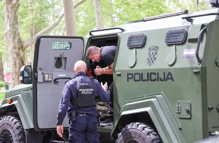 Duge cijevi i pancirke u Zagrebu: Opasni kraljevi kokaina dovedeni pred sud