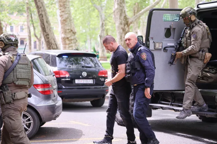 Duge cijevi i pancirke u Zagrebu: Opasni kraljevi kokaina dovedeni pred sud