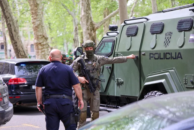 Duge cijevi i pancirke u Zagrebu: Opasni kraljevi kokaina dovedeni pred sud