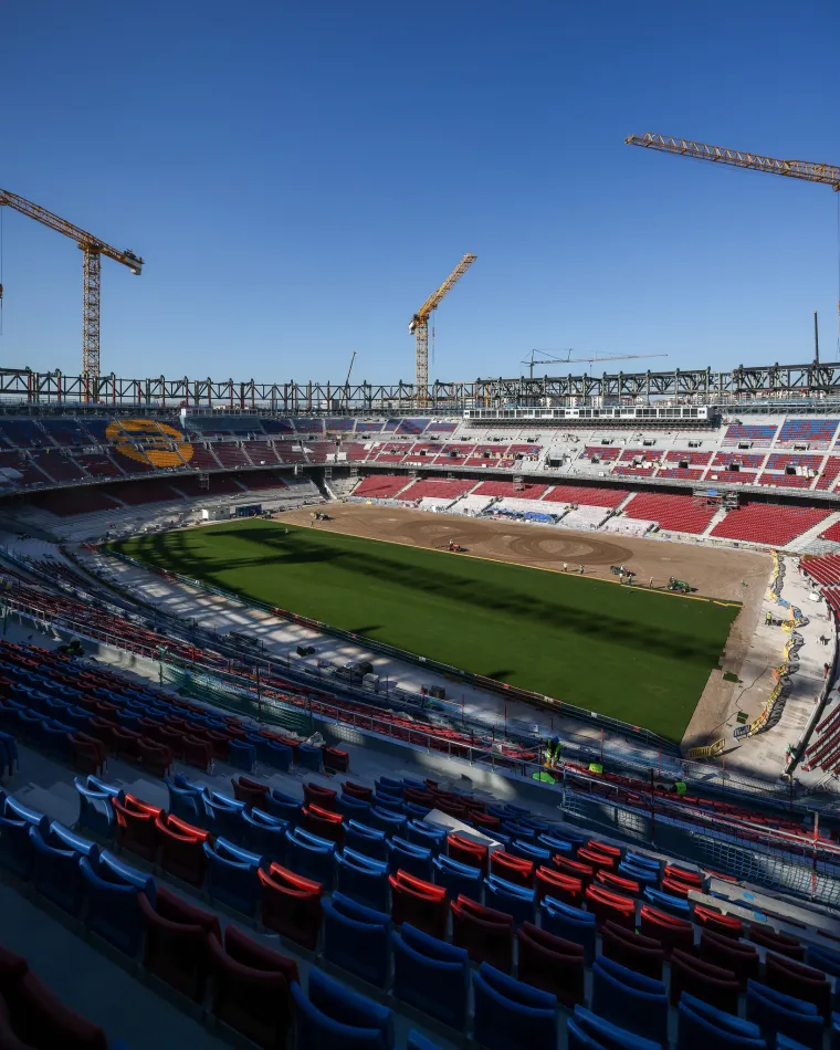 Camp Nou je dobio obrise završnog izgleda.