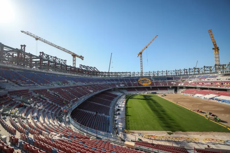 Ovako izgleda nova grdosija u Barceloni vrijedna milijarde! Camp Nou je dobio travnjak, pogledajte detalje