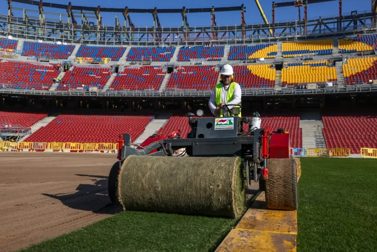 Ovako izgleda nova grdosija u Barceloni vrijedna milijarde! Camp Nou je dobio travnjak, pogledajte detalje