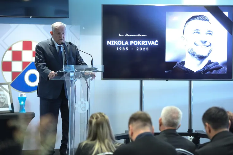 Na komemoraciju za Pokrivača došao i Boban: Poznati dinamovac sve dirnuo emotivnim govorom