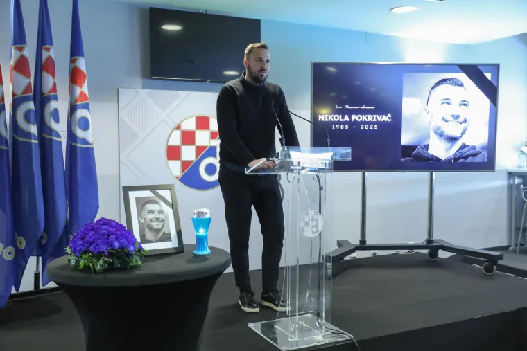 Na komemoraciju za Pokrivača došao i Boban: Poznati dinamovac sve dirnuo emotivnim govorom