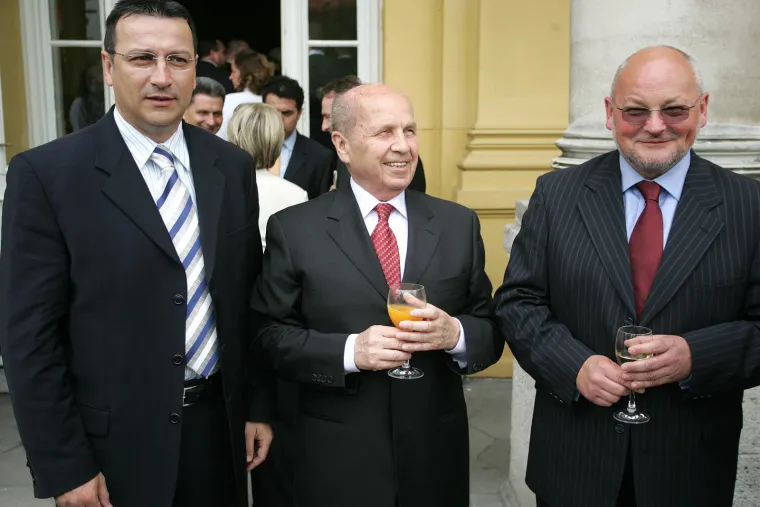 Branko Grgic, Mirko Barisic i Zlatko Matesa