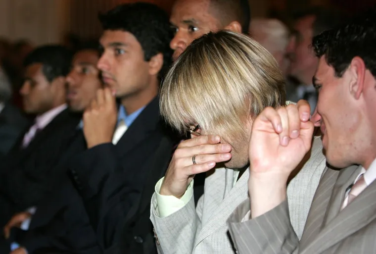 Napadača Ivana Bo&scaron;njaka ne&scaron;to je nasmijalo na gala-večeri.